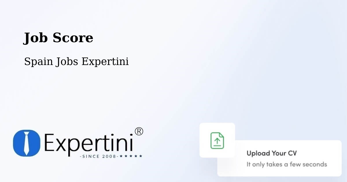 Job Score & Job Description Score Tool – Lezáun - Spain Jobs Expertini