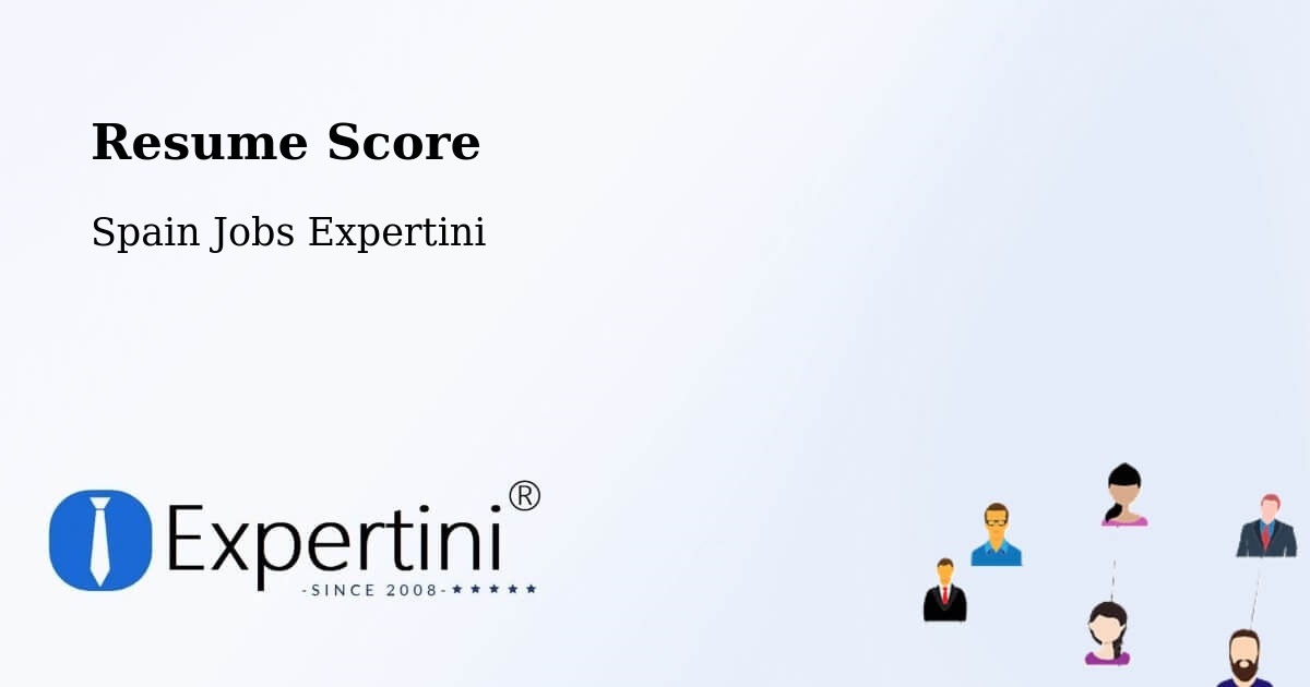 Resume Score & Job Description Match Tool – Lezáun - Spain Jobs Expertini